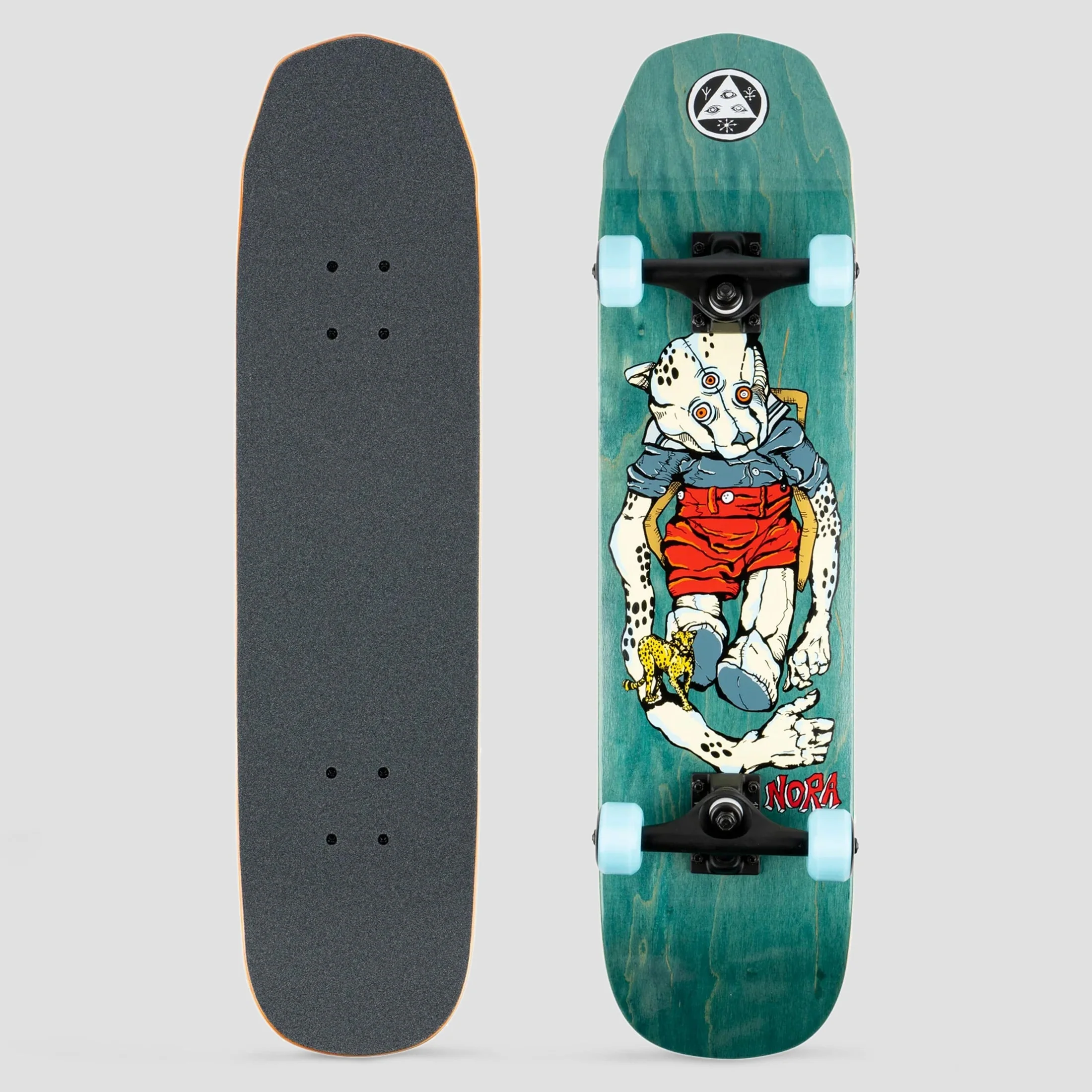 Welcome Teddy Teal 7.75" Complete Skateboard