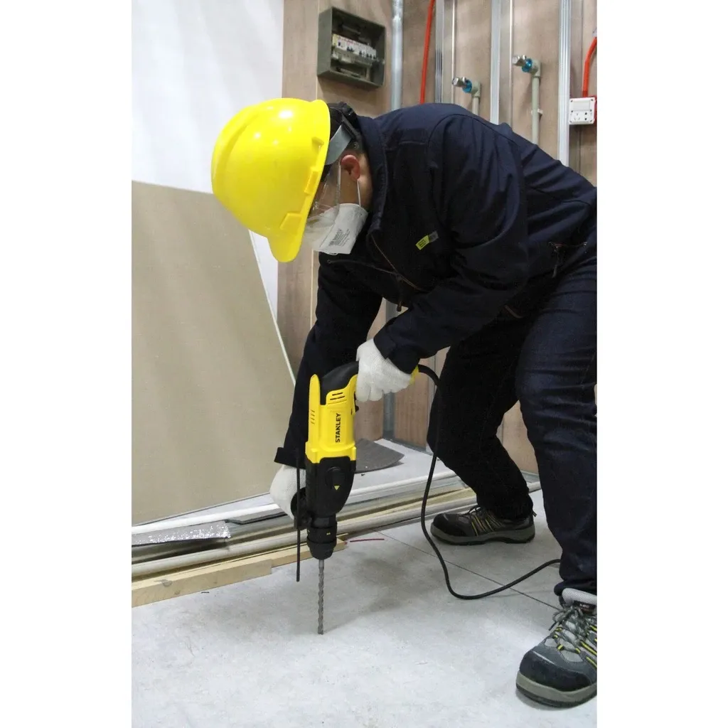 STANLEY สว่านโรตารี 3 ระบบ 26 มม. กำลังไฟ 800 วัตต์ สามารถเปลี่ยนหัวได้ รุ่น SHR264KA-B1