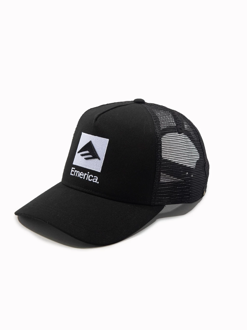 Emerica Basic Logo Trucker Cap Black
