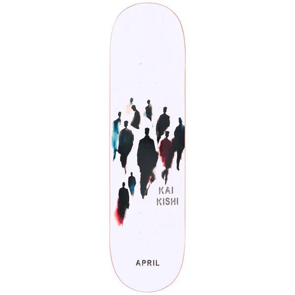 April Kai Kishi Figures Skateboard Deck 8.25"