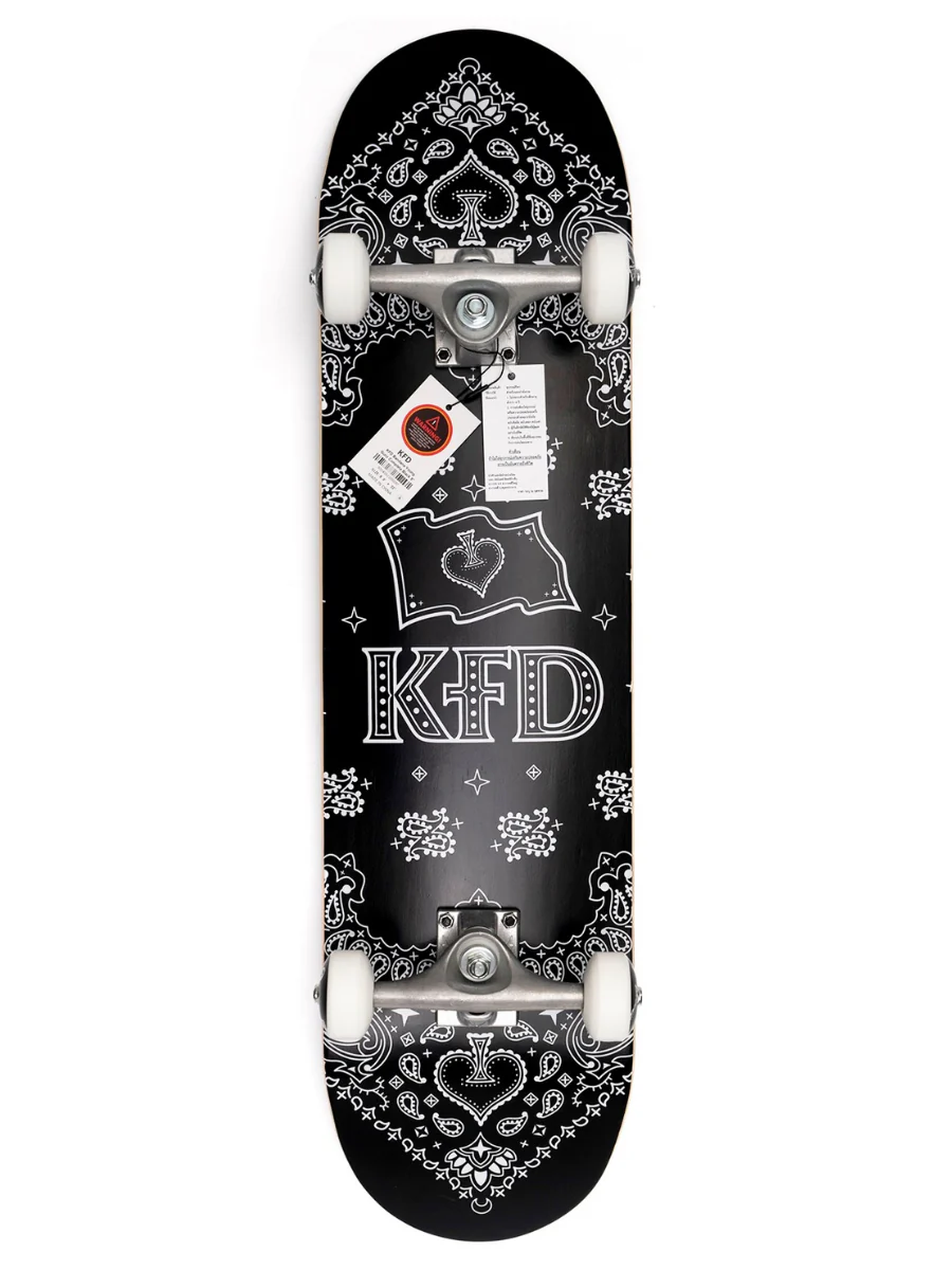 KFD Young Gunz Bandana Black Complete 8.0"