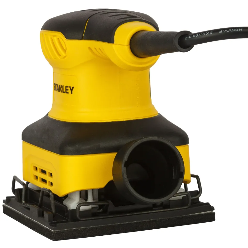 STANLEY เครื่องขัดกระดาษทรายแบบสั่น 1/4" กำลังไฟ 240วัตต์ ขนาดกระดาษทราย 140x115มม. รุ่น SS24