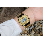 CASIO รุ่น A168WG-9WDF สีทอง สินค้าของเเท้ รับประกันศูนย์ CMG