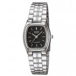 CASIO Standard รุ่น LTP-1169D-1ADF สีเงิน หน้าปัดดำ สายสแตนเลส สินค้าใหม่ ของแท้ รับประกันศูนย์ CMG