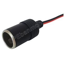[ 2ชิ้น ] CLTF-008 เต้ารับ DC พร้อมสาย ดำ-แดง DC Socket with cable Red Black
