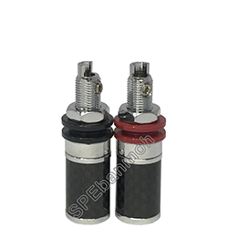 BDP-4001SS ไบดิ้งโพสสั้น ทึบ HIFI ติดแท่น (Binding Post) Ø 4 mm 9 mm 23/50 บานานาแจ็ค Banana Jack ปลั๊กกล้วยติดแท่น Biding Post Mounting Type ปลั๊กก้วย ตัวเมีย ติดเเท่น Test Lead Socket ไบดิ้งโพส ปลั๊ก แจ็ค ไบดิ้งโพส ขั้วต่อทดลอง ปลั๊กตัวเมีย เดี่ยว แบบ ย