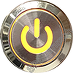 [ 1 ชิ้น ] GQ16-DT-DZ สวิทช์เหล็ก กดติด-กดดับ 24V Yellow สีเหลือง สวิทช์โรงงาน สวิทช์คอนโทรล สวิทช์ไฟสัญลักษณ์ สวิทช์ไฟโชว์ สวิทช์เหล็ก สวิทช์ 5 ขา สวิทช์ปุ่มโลหะ กดติด-ปล่อยดับ สวิทช์เหล็กมีไฟ สัญลักษณ์ ขนาด 16 mm สวิทช์มีไฟ กดติด-กดดับ