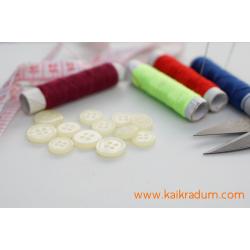 กระดุมพลาสติก สอย#00