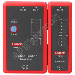 UT681L เครื่องทดสอบสายแลน เครื่องเช็คสายแลน RJ45 Tester Cable เครื่องตรวจสอบสายแลน