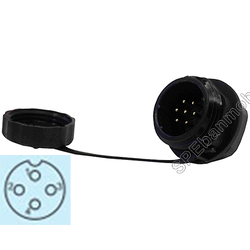 SP16-MM-04 SP16 Connector ผู้ เมีย ต่อสาย ติดแท่น ขั้วต่อผู้เมียกันน้ำ Waterproof Connector Aviation Plug IP68 ขั้วต่อไฟกันน้ำ Male and Female Connector Water Proof ปลั๊กกันน้ำ คอนเนคเตอร์กันน้ำ ขั้วต่อกันน้ำ ขั้วต่อสายไฟกันน้ำ ปลั๊กผู้เมียกันน้ำ