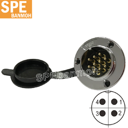 [ 1 ชิ้น ] GX30-PM-04 4P ผู้ติดแท่น