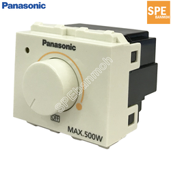 Panasonic WEG57816 สวิทช์หรี่ไฟ 500W ใช้ควบคุมไฟหลอดไส้, Panasonic