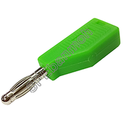 [ 2ชิ้น ] ปลั๊กกล้วย/บานานา BNN-001 (Banana plug) TAIWAN สีเขียว / GRN