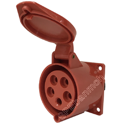 พาวเวอร์ปลั๊ก SF-325L 5 ขา 32A 380V (3P+E+N) พาวเวอร์ ปลั๊ก ปลั๊กเพาเวอร์ ต่อสายไฟ หัวปลั๊ก ตัวผู้ ตัวเมีย เพาเวอร์ปลั๊ก ปลั๊ก มีขนาด 3P 4P 5P 16A 32A 63A 3ขา 4ขา 5ขา L N GLine Nuetron Ground พาวเวอร์ปลั๊ก สำหรับงานภาคสนามงานอุตสาหกรรม ผู้ต่อสาย เมียต่อสา