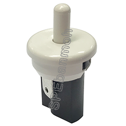 [ 3ชิ้น ] PBS-35C สวิทช์กดดับ-ปล่อยติด (Momentary Off) ON-(OFF) 3A 125VAC