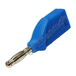 [ 2ชิ้น ] ปลั๊กกล้วย/บานานา BNN-002 (Banana plug) TAIWAN สีน้ำเงิน / BLU