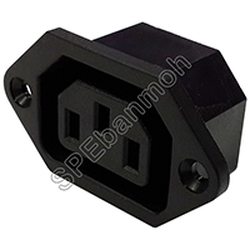 [ 5ชิ้น ] เต้ารับ AC AS-02-2 เต้ารับ AC Socket เต้ารับ AC ขั้วปลั๊ก DCZ-01 เต้ารับ เต้าเสียบ ปลั๊ก ปลั๊กเสียบ ปลั๊กตัวเมีย AC ชนิด 3ขา ปลั๊กตัวเมีย ปลั๊กไฟ AC ขั้วไฟ เต้ารับ AC สีดำ เต้ารับเอซี ดำ เต้าเสียAC ติดเเท่น AC ติดแท่น