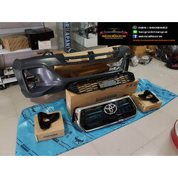 ชุดแต่ง แปลงกันชนหน้า REVO ROCCO 2018