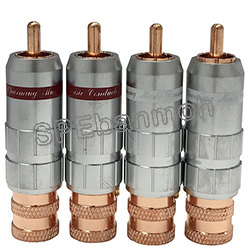 RCA-1506 ปลั๊ก RCA (RCA Plug) ตัวผู้ Ø9mm