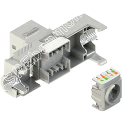 US-1044TF CAT 8 Shield RJ45 JACK, SHIELD, TOOL FREE ยี่ห้อLINK