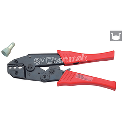 HS-103 คีมย้ำหมวกรวมสาย (Crimping cap, for insulated closed terminals only)