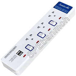 ST-USB-803-5M 3ช่อง + USB VCT 3x0.75 sq.mm 5 M (มาตรฐาน มอก.)