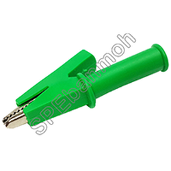 [ 2ชิ้น ] ปากคีบ สีเขียว (Alligator Clip) AL-011 GRN