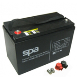 SL12-100B SPA Battery 12V 100A แบตเตอรี่แห้ง สำรองไฟ 12V 100Ah แบตเตอรี่สปา แบตเตอรี่ SPA แบตแห้ง SPA แบต UPS ไฟฉุกเฉิน ระบบเตือนภัย แบตเครื่องสำรองไฟ แบตไฟฉุกเฉิน แบตUPS แบตเตอรี่แห้ง SPA Valve Regulated Lead Acid Battery แบตเตอรี่ชนิดแห้ง ไม่ต้องเติม