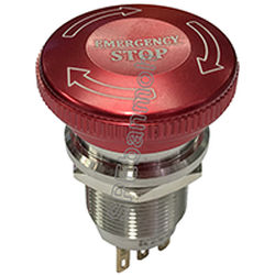 GQ19-ZS1003P สวิทช์เหล็ก (Emergency Metal Switch) 3P กด-บิด