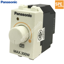 Panasonic WEG57813 สวิทช์หรี่ไฟ 300W ใช้ควบคุมไฟหลอดไส้, Panasonic