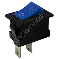 [ 10ตัว ] สวิทช์กระดก จิ๋ว KCD5-101 BLU