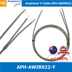 [ 1เส้น ] APH-AWIR022-Y สายสัญญาณ 1-2 เปลือยเปล่า Y AWIR022 สัญญาณวาย Y 1 ออก 2 สเตอริโอ ออก 2 โมโน Stereo Y Cable Split 1 to 2 Stereo to Mono type Audio Cable วาย 1-2 APH AWIR 022 สายสัญญาณ Amphenol Y 1-2 amphenol