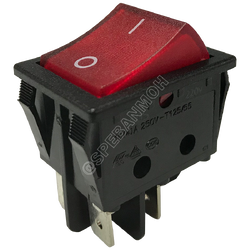 [ 1 ชิ้น ] R-210-1-C สวิทช์กระดก Rocker Switch สวิท Taiwan 16A 250V OFF-ON ON-OFF 4ขา มาตรฐาน UL Standard สวิทช์กระดก สวิทช์ กระดก KCD4 หนา 4ขา มีไฟ OFF-ON KCD4 201N 16A 250V สวิทช์ กระดก KCD4 หนาไฟ LED 4 ขา Off On เปิด ปิด เด้ง 4Pin OFF-ON สวิทกระดก KCD4