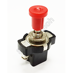 [ 2ชิ้น ] ASW-05-RED สวิทช์ดึง (Push Pull Switch) สีแดง