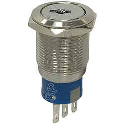 GQ19-KJ11 สวิทช์กุญแจ (Key Metal Switch) ON-OFF 5A 250VAC