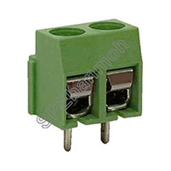 [ 10ชิ้น ] TG-126-2P เทอร์มินอลเขียว ลงปริ้น 2P