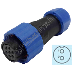 SP16-FWB-02 Connector ผู้ เมีย ต่อสาย ติดแท่น ขั้วต่อผู้เมียกันน้ำ Waterproof Connector Aviation Plug IP68 ขั้วต่อไฟกันน้ำ Male and Female Connector Water Proof ปลั๊กกันน้ำ คอนเนคเตอร์กันน้ำ ขั้วต่อกันน้ำ ขั้วต่อสายไฟกันน้ำ ปลั๊กผู้เมียกันน้ำ