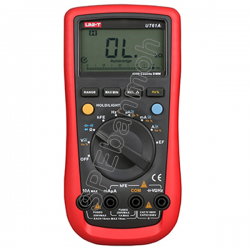 UT61A UNI-T ดิจิตอล มัลติมิเตอร์ รุ่น UT61A Multimeter Meter Digital มิเตอร์วัดไฟดิจิตอล มัลติมิเตอร์ยูนิที UT61A ดิจิตอลมัลติมิเตอร์ มิเตอรดิจิตอล เครื่องมือวัดไฟ จอ LCD แบ็คไลต์ จอแสดงผล 22000 count มัลติมิเตอร์แบบดิจิตอลอเนกประสงค์