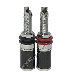 BDP-4001LL ไบดิ้งโพสสั้น ทึบ HIFI ติดแท่น (Binding Post) Ø 4 mm 24 mm 39/66 บานานาแจ็ค Banana Jack ปลั๊กกล้วยติดแท่น Biding Post Mounting Type ปลั๊กก้วย ตัวเมีย ติดเเท่น Test Lead Socket ไบดิ้งโพส ปลั๊ก แจ็ค ไบดิ้งโพส ขั้วต่อทดลอง ปลั๊กตัวเมีย เดี่ยว แบบ 