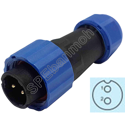SP16-MWB-02 SP16 Connector ผู้ เมีย ต่อสาย ติดแท่น ขั้วต่อผู้เมียกันน้ำ Waterproof Connector Aviation Plug IP68 ขั้วต่อไฟกันน้ำ Male and Female Connector Water Proof ปลั๊กกันน้ำ คอนเนคเตอร์กันน้ำ ขั้วต่อกันน้ำ ขั้วต่อสายไฟกันน้ำ ปลั๊กผู้เมียกันน้ำ