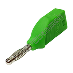 [ 2ชิ้น ] ปลั๊กกล้วย/บานานา BNN-002 (Banana plug) TAIWAN สีเขียว / GRN