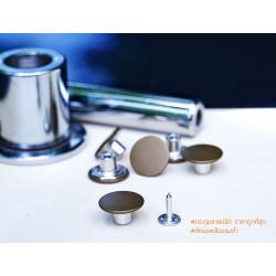 กระดุมยีนส์ ขนาด 17 มิลลิเมตร สีทองเหลืองรมดำ