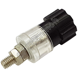 [ 5ชิ้น ] BDP-003MM บานานาแจ็ค ติดแท่น (Banana Socket) Ø 4 mm บอดี้ใหญ่ ดำ (Black) บานานาแจ็ค Banana Jack ปลั๊กกล้วยติดแท่น Biding Post Mounting Type ปลั๊กก้วย ตัวเมีย ติดเเท่น Test Lead Socket ไบดิ้งโพส ปลั๊ก แจ็ค ไบดิ้งโพส ขั้วต่อทดลอง ปลั๊กตัวเมีย เดี่