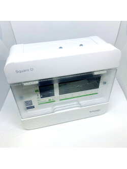 ตู้คอนชุมเมอร์ ยูนิต CONSUMER UNIT 1 เฟส 2 สาย 240 โวลต์ พร้อมกราวด์บาร์ (GND) S9HCL series รุ่น บัสบาร์เดี่ยว / รุ่น บัสบาร์แยก แบบปลั๊กออน พร้อมอุปกรณ์ RCCB 40A 30mA / พร้อมอุปกรณ์ RCCB 63A 30mA (SQUARE D Classic+) (Schneider Electric)