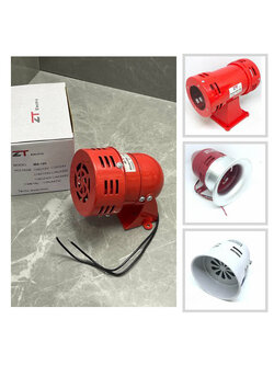 มอเตอร์ไซเรนไฟฟ้า MOTOR SIRENS (ZT) MS series, MS-190, MS-290, MS-390, MS-490