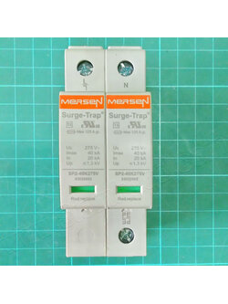 อุปกรณ์ป้องกันฟ้าผ่า และไฟกระชาก SURGE PROTECTION Pluggable (MERSEN) STPT2 Series - 40kA