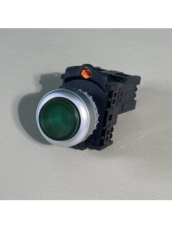 คอนโทรลสวิทช์ (สวิตช์กดมีแลมป์/สวิตช์กดล๊อกหัวเห็ดมีแลมป์) ชนิดกันน้ำ/น้ำมัน/ฝุ่น IP65 รุ่น TN2I series, TN3I series (ต่อตรง) (TEND) ขนาด 22mm. / 25mm. / 30mm.