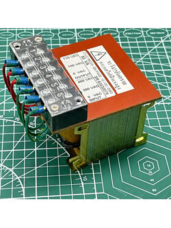 หม้อแปลงไฟฟ้า หม้อแปลงไฟ Electric Transformer Converter ขนาด INPUT : 380VAC, 400VAC to OUTPUT : 100VAC, 110VAC, CAPACITY 50VA