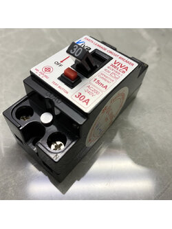 เซฟตี้เบรกเกอร์ เบรกเกอร์กันดูด / Safety Breaker, EARTH LEAKAGE CIRCUIT BREAKER (Viva) รุ่น 30ELCB, IE-230