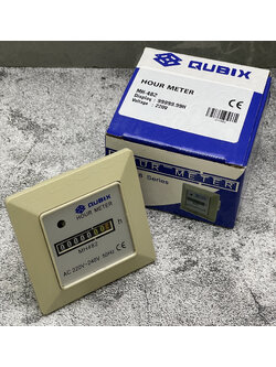 ฮาวมิเตอร์ เครื่องนับชั่วโมงการทำงาน Hour Meter (QUBIX) MH-481, MH-482